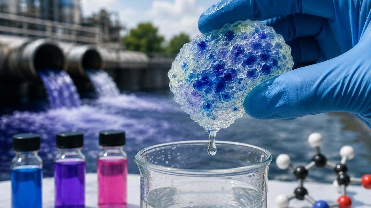 IIT Gandhinagar Scientists Develop ‘Super Sponge’ To Tackle Toxic Industrial Wastewater